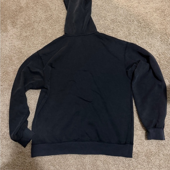 ROMWE Men's Black Zip-Up Sweater - Picture 2 of 2